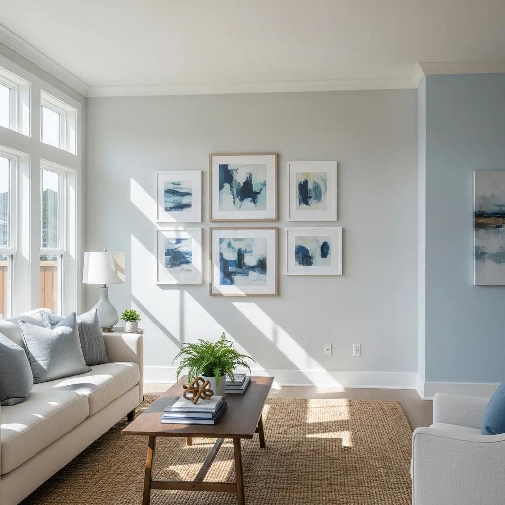 Beautifully painted interior room in a Sumner home, showcasing the impact of professional painting services